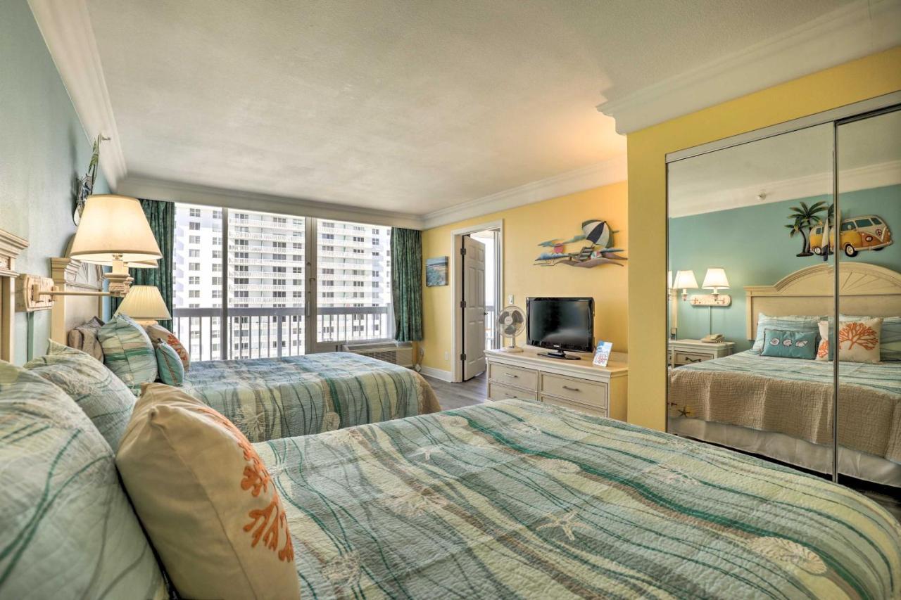 Ocean-View Daytona Beach Resort Retreat With Balcony Extérieur photo