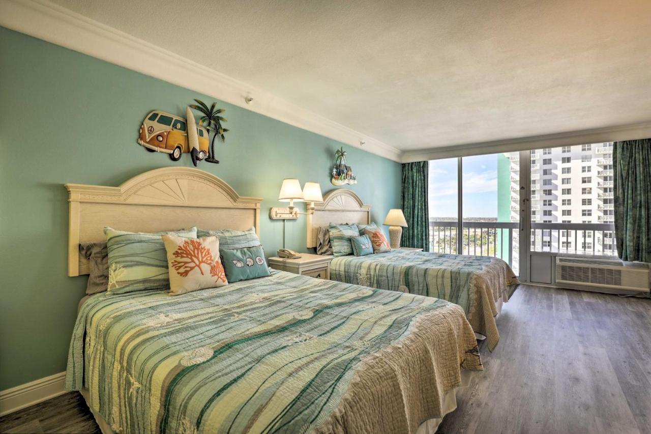 Ocean-View Daytona Beach Resort Retreat With Balcony Extérieur photo